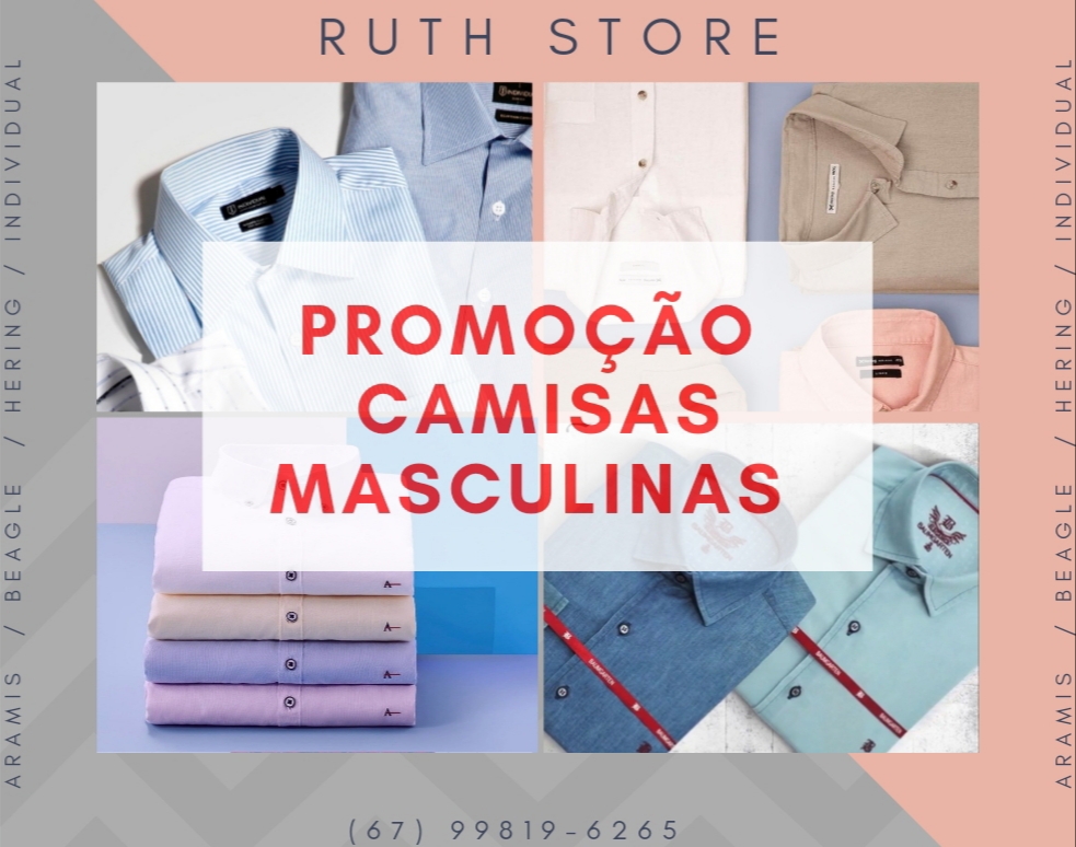 Promocao hot sale roupa masculina